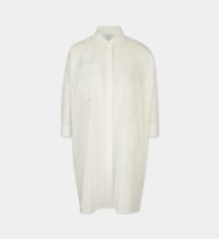 Tunique chemise ample manches 3/4 Blanc Co