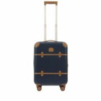 Valise cabine rigide Bellagio 4R 55 cm Bleu Bric's