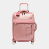 Valise cabine souple 4R 55 cm Rose Lipault