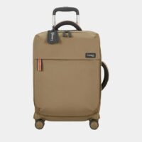 Valise cabine souple Plume 4R 55 cm Beige Lipault