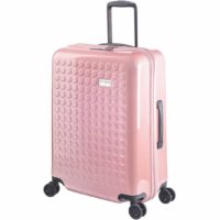 Valise rigide Dot Glitter 4R 66 cm Rose Dot-Drops