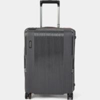 Valise rigide cabine Maxlock 4R 55 cm Gris Jump