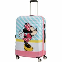 Valise rigide cabine Wavebreaker Disney 4R 55 cm Rose American Tourister