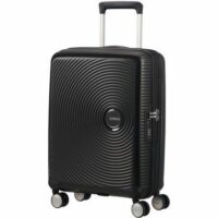 Valise rigide cabine extensible Soundbox 4R 55 cm Noir American Tourister