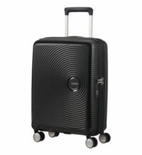 Valise rigide cabine extensible Soundbox 4R 55 cm Noir American Tourister