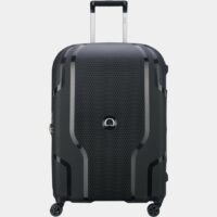 Valise rigide extensible trolley Clavel 4R 70 cm Noir Delsey