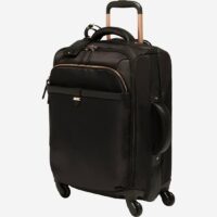 Valise souple Plume Avenue 4R 65 cm Noir Lipault