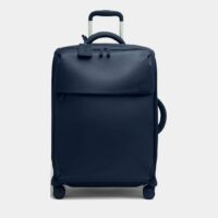 Valise souple Plume médium trip 4R 63 cm Bleu Lipault