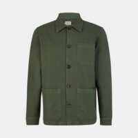 Veste Barney droite coton bio Vert Nudie Jeans