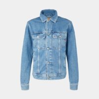 Veste D-Barcy droite coton denim Bleu Diesel