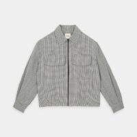 Veste Kinsale Checks Blanc Noyoco