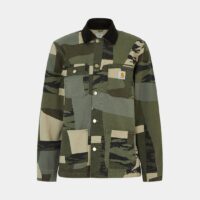 Veste Michigan droite coton organique Vert Carhartt Wip