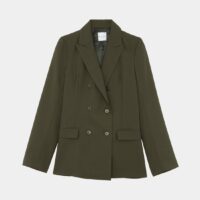 Veste ajustée Mick Marcello mi-longue Vert Roseanna