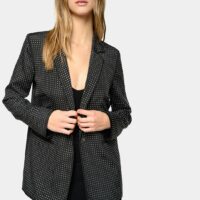 Veste blazer Dylan Dog strass Noir Pinko