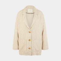 Veste blazer Nara rayures Beige Yerse