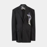 Veste blazer droite Secret Noir Y/Project