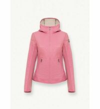 Veste cintrée avec capuche Rose Colmar
