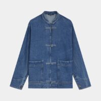 Veste doite Pologne denim Bleu Soeur