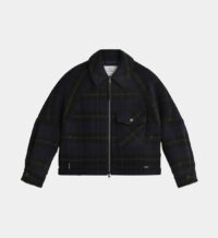 Veste droite Cozy courte Bleu Woolrich