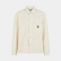 Veste droite unie Wesley coton Beige Carhartt Wip