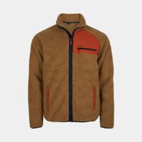 Veste droite zippée sherpa Marron O'Neill