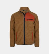 Veste droite zippée sherpa Marron O'Neill