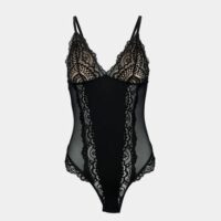 body sans armature en dentelle Noir Scandale Eco Lingerie