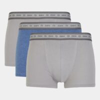 lot de 3 boxers coton bio ecosmart Gris Dim