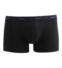 lot de 3 boxers coton stretch Noir Dim