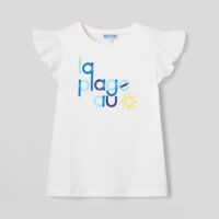 T-shirt volanté enfant fille - Jacadi