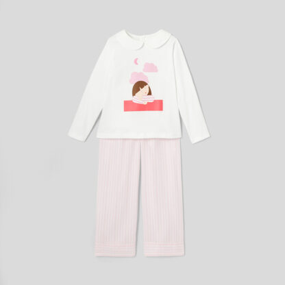 Pyjama enfant fille en coton - Jacadi