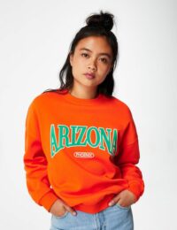 Sweat orange Arizona - Jennyfer