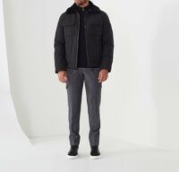 Blouson matelassé style Urban noir Fernand"" - Izac