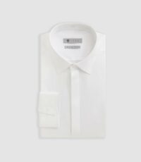 Chemise satin blanc Satincache"" - Izac