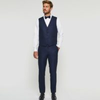 Gilet de costume bleu Jfabio"" - Izac