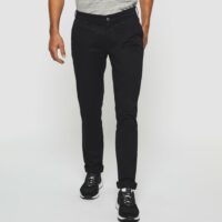 Pantalon chino slim noir Panama"" - Izac