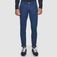 Pantalon slim bleu Perrebi"" - Izac