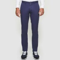 Pantalon slim marine Perline"" - Izac