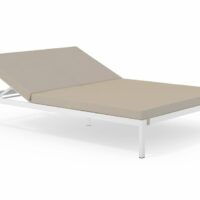 Bain de soleil inclinable en aluminium - Bivaq