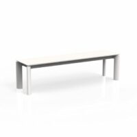 Banc de jardin en aluminium - Talenti