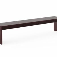 Banc de jardin en aluminium anodisé - Gandiablasco