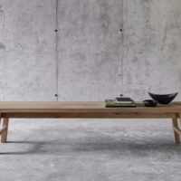 Banquette en bois massif - Fioroni