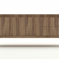 Buffet en noyer avec tiroirs - Barba Design