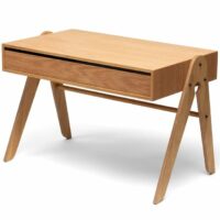 Bureau pour enfants rectangulaire en chêne - We Do Wood