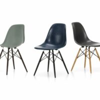 Chaise en fibre de verre - Vitra