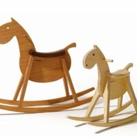 Cheval à bascule en bois - Sixay Furniture