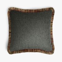 Coussin uni avec revêtement amovible - Lo Decor