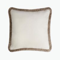 Coussin uni avec revêtement amovible - Lo Decor