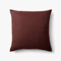 Coussin uni carré en lin - &Tradition