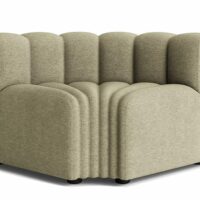 Fauteuil d'angle en tissu - Norr11